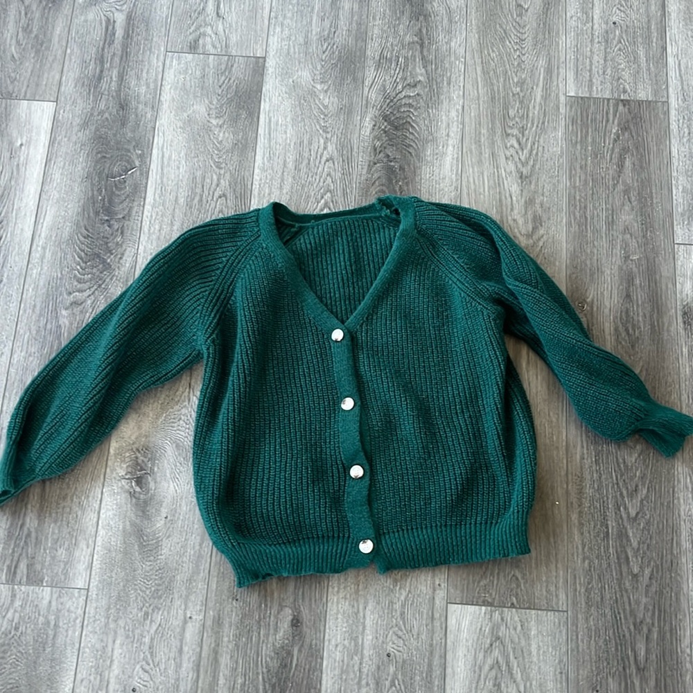 V neck cardigan